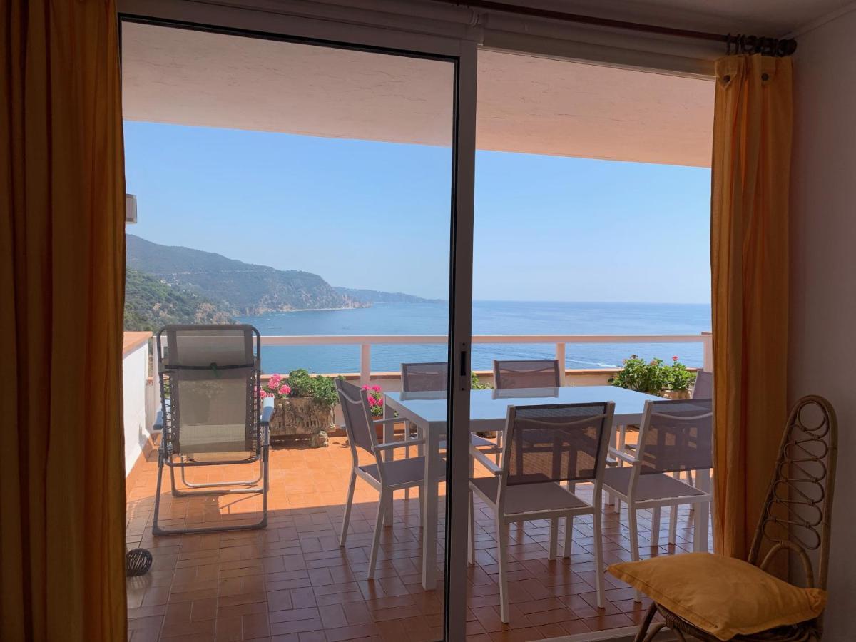 ⭑ Terrace + Sea Views + Private Beach. What Else? ⭑ Tossa de Mar Dış mekan fotoğraf