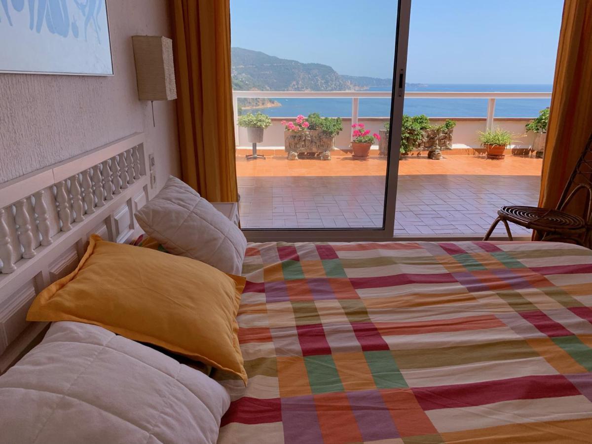 ⭑ Terrace + Sea Views + Private Beach. What Else? ⭑ Tossa de Mar Dış mekan fotoğraf